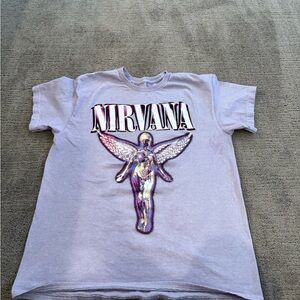 NIRVANA Short Sleeve Tee Iconic Design